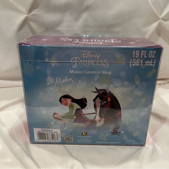 Disney Princess Mulan Ceramic Mug NEW in box. 👑 Mushu Dragon - Picture 8 of 8